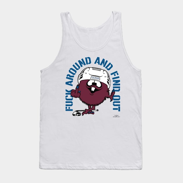 FUCK AROUND AND FIND OUT COLORADO Tank Top by unsportsmanlikeconductco